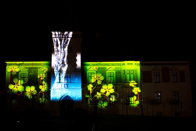 2D a 3D historický videomapping – Tišnov 780 let