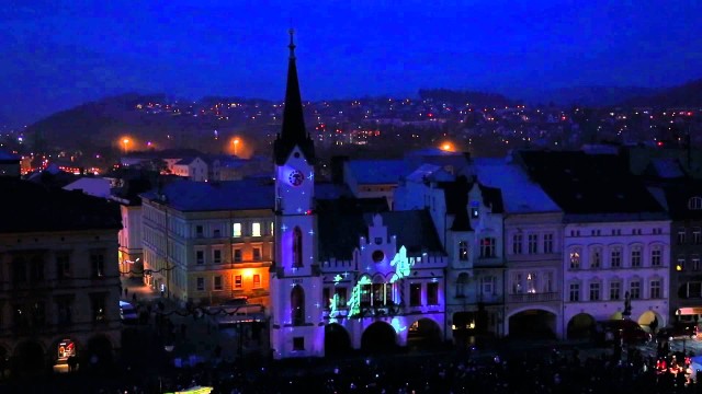 Vánoční videomapping